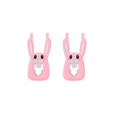 대한 핸드폰 손목줄 캐릭터 타입, 토끼(핑크)