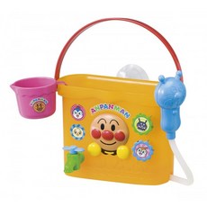 ANPANMAN 麵包超人 樂趣多多幼兒趣味遊戲水桶, 五種玩法 玩水遊戲組, 1個