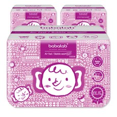 babalab Air Fill泡泡腰圍褲型尿布 5~10kg, 特大型(2XL）, 90張
