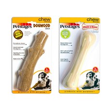Petstages 狗玩具木棒 L + Chee Carbon L, 混色, 1套