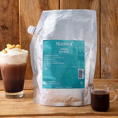 만월회 민트초코 원액 베이스, 1kg, 1개