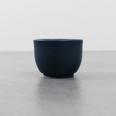 달소금 도자기 미니소주잔, 미드나이트블루, 1개