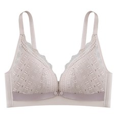 蕾絲鈕釦型哺乳內衣