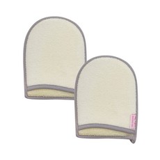 Oceantowel 奈米銀美容沐浴手套, 混色, 2個, 1入