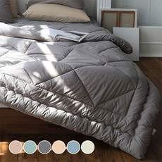amante 素色棉質薄被, 深灰色