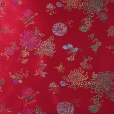 七彩韓服布料拼布, 紅色