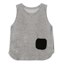 兒童簡約口袋睡眠背心