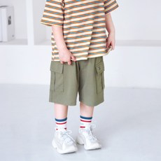 WALTONKIDS 兒童透氣青少年工裝褲