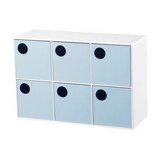 지아이비퍼니처 파스텔라 트리플 다용도 멀티 정리함 중, 1개