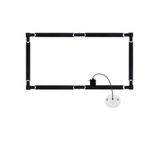 M字型長方形軌道 6m, 黑色的