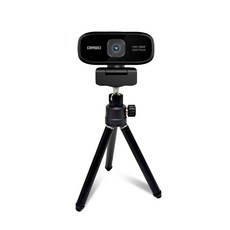 DRGO FHD 1080P 網路攝影機 + 3段式可折疊金屬三角架套組 DRGO-WC1080T