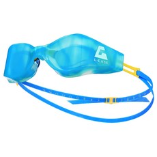 GCASE 智慧型泳鏡盒, 1個, 透視水藍