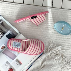 Labellaco 舒適緩震保暖防寒室內拖鞋, 粉紅色, 1個