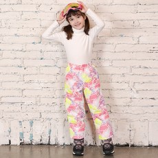 童款Holo印花防寒保暖褲