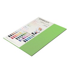 종이문화 다빈치엠보 두꺼운 양면엠보싱지 180g No 34 샤투르즈, 7개