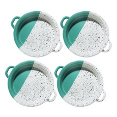 Ardin France Essential 附把手焗烤盤, 4個, 森林綠