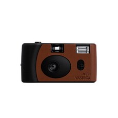 YASHICA 可重複使用膠卷玩具相機黑色 + 棕色 MF-1, 1個
