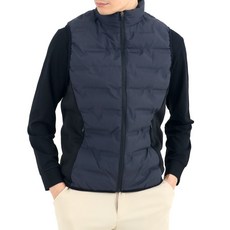 50 압착식 하이넥 경량 패딩조끼 YDWS802