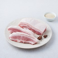 선진포크 한돈 삼겹살 수육용 + 분말스프 80g 세트 (냉장), 1세트, 1kg