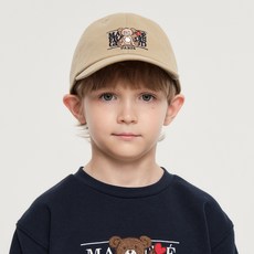 MaritheFrancoisGirbaud 兒童款 BEAR CLASSIC LOGO BALL CAP