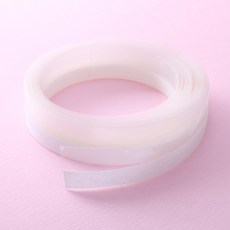 ADDLIFE 透明寬版門縫貼 0.2mm x 32mm x 3.8m, 4個