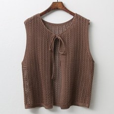 봉봉스토리 바스부사 니트 조끼 임부복