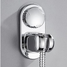 withWIN 흡착 샤워기홀더 샤워기 거치대 2p, 실버