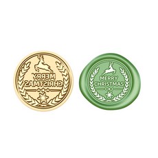 Mihwabujang 聖誕節封蠟印章 封蠟火漆印章, 30 SD_066, 1個