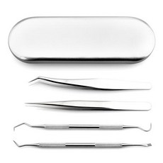 開放空間自我去除牙垢套組銀色, 1套