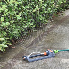 soonZAM 自動旋轉19噴嘴水淋浴灑水器, 混合顏色, 1個