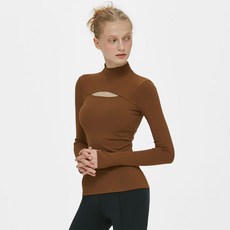 mulawear 女款鏤空層次長袖上衣 MWWCBR084