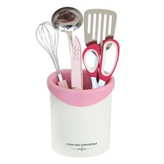 GENIAL Swan 高級廚具套組 6 7819, 粉色