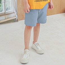 KIDSCODI 兒童涼感透氣酷夏沙灘短褲