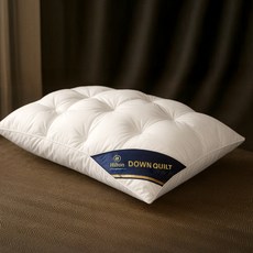 달숨 프리미엄 수면 빨아쓰는 푹신한 호텔 숙면 베개, 화이트, 1개