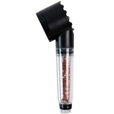 bebesia 波浪造型過濾蓮蓬頭 黑色, 1個