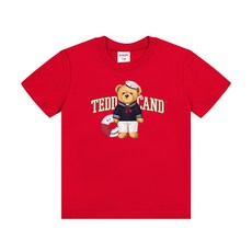 뉴욕꼬맹이 아동용 통기성 테디아일랜드 NY 반팔 티셔츠 T031