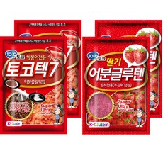 토코 세분 딸텐 떡밥 토코텍7 2p + 딸기 어분글루텐 2p 세트, 1세트