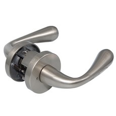 ANGEL 門把手拉桿式按鈕式灰色 STL-115 2 件套, 1套