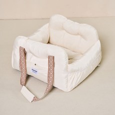 REDPUPPY 狗狗Gentry汽車座椅, 1個, 軟象牙白