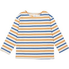Rainbow Kids 兒童三色條紋長袖T恤
