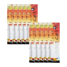 CK Rockfish 開放式單線魚鉤 6 件套, 10套