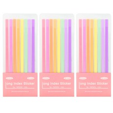 Bfancy 長索引標籤貼紙 花園綻放, 3包