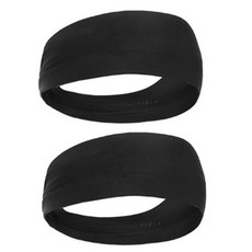 make speed 運動頭帶 2p, 黑色