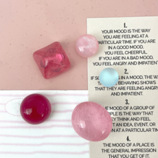 데미무드 글로우루비 마그넷 냉장고 자석 세트, 혼합색상