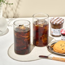 르베르폴리세 베르딕 내열유리 텀블러 500ml, 투명, 2개