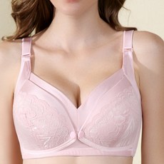 Kong 緹花印花哺乳內衣