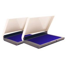 Shiny 不變色印台 S-3HF, 2個, 藍色