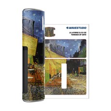 웨이브스튜디오 릴 하이브리드 2.0 스킨 스티커, D-32 TERRACE OF CAFE, 2개