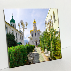 HTP 磁磚 蒙古金色圓頂教堂 C1707, 1個