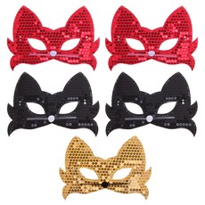 LivingDA 如果您去Spangle Cat, 1套, 黑色、紅色、金色